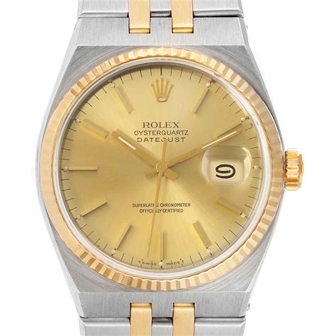 rolex oyster quartz watch value.